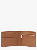 Portefeuille Cuir Le tanneur Marron lucien graine THGR3303-vue-porte
