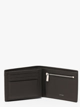 Wallet Leather Le tanneur Black lucien graine THGR3314-vue-porte