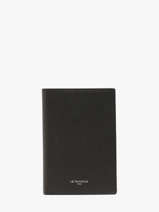 Leather Lucien Wallet Le tanneur Black lucien graine THGR3311