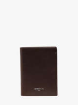 Leather Lucien Wallet Le tanneur Brown lucien huile THHU3301