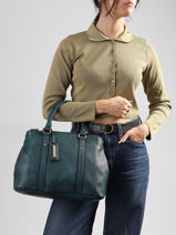 Sac Port� Main Toscane Hexagona Bleu toscane 579738-vue-porte