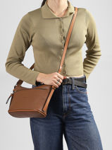 Shoulder Bag Mae Hexagona Brown mae 5620321-vue-porte