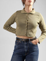 Belt Tommy hilfiger Brown belt AW16836-vue-porte
