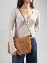Sac Bandouli�re Toscane Hexagona Beige toscane 579838-vue-porte