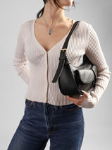 Shoulder Bag Ella Hexagona Black ella 2420360-vue-porte