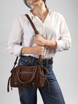 Satchel Victoire Gallantry Brown victoire 9-vue-porte