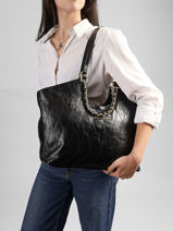 Shoulder Bag Crystelle Valentino Black crystelle VBSA5Q01-vue-porte