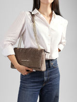 Crossbody Bag Ocarina Winter Valentino Brown ocarina winter VBSAD02P-vue-porte