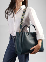Satchel Alexia Valentino Blue alexia VBS5A802-vue-porte