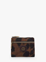 Porte-monnaie Mila louise Marron lp3 16085LP3