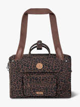 Sac Port� �paule Pc 16" Wanderer Coton Cabaia Marron wanderer DUFFLWAN