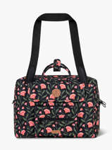 Shoulder Bag With 16" Laptop Sleeve Wanderer Cotton Cabaia Multicolor wanderer DUFFLWAN