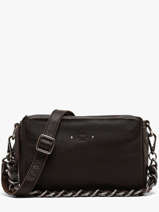 Shoulder Bag Vintage Leather Mila louise Brown vintage 23673C1