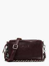 Shoulder Bag Vintage Leather Mila louise Red vintage 23673E1