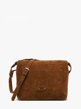 Sac Bandouli�re Vintage Mila louise Marron vintage 23067V