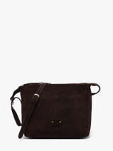 Shoulder Bag Vintage Leather Mila louise Brown vintage 23067V