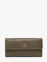 Wallet Lulu castagnette Black zip CHRYSA52