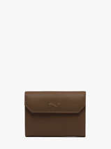 Leather Original N Wallet 2 Compartments Nathan baume Brown original n 413N