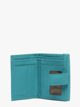 Leather Original N Wallet 2 Compartments Nathan baume Blue original n 413N-vue-porte
