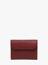 Leather Original N Wallet 2 Compartments Nathan baume Red original n 413N