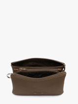 2-compartment Original Leather N Pouch Nathan baume Brown original n 283N-vue-porte