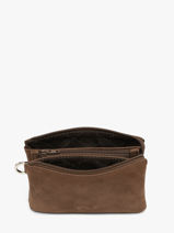 Coin Purse Leather Nathan baume Brown dynasty NG-vue-porte
