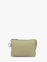 2-compartment  Coin Purse Original N Leather Nathan baume Green original n 302N