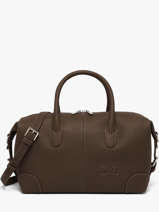 Leather Senna Satchel Nathan baume Brown drive 2
