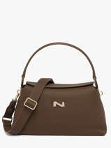 Leather Freesia Shoulder Bag Nathan baume Brown eden 4
