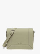 Leather Rotterdam Crossbody Bag Nathan baume Green mondrian 3
