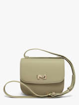 Sac Bandouli�re Penelope Cuir Nathan baume Vert odyssey 1
