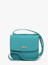 Sac Bandouli�re Ulysse Cuir Nathan baume Bleu odyssey 2