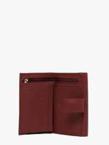 Leather Original N Trifold Wallet Nathan baume Red original n 410N-vue-porte