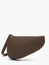 Sac Bandouli�re City Perle Cuir Nathan baume Marron n city N1811000