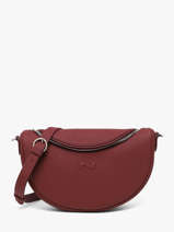 Leather Lago Crossbody Bag Nathan baume Red brasil 3