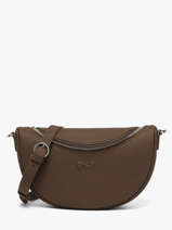 Sac Bandouli�re Lago Cuir Nathan baume Marron brasil 3