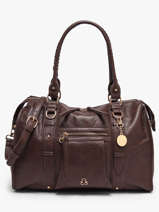 A4 Size Shoulder Bag Bride Lulu castagnette Brown bride 3