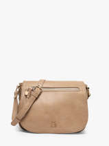 Shoulder Bag Zip Lulu castagnette Beige zip 3