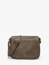 Shoulder Bag Zip Lulu castagnette Green zip 3