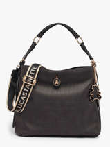 Shoulder Bag Cadenas Lulu castagnette Black cadenas BATISTE