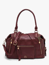 Satchel Bride Lulu castagnette Red bride BADARA