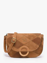 Sac Bandouli�re Neflier Patchwork Woomen Marron neflier patchwork WNET04