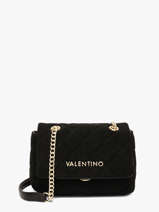 Shoulder Bag Ocarina Suede Valentino Black ocarina suede VBSA9B05
