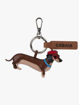 Bijou De Sac Cabaia Marron accessoire CHARMS