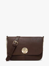 Sac Bandouli�re Grainna Cuir Pieces Marron grainna 17164791