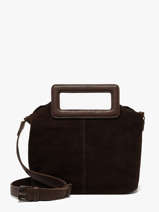 Shoulder Bag Adeline Leather Pieces Brown adeline 17166659