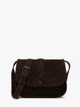 Shoulder Bag Aspen Leather Pieces Brown aspen 17166672