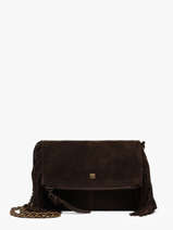 Sac Bandouli�re Aurora Cuir Pieces Marron aurora 17166670
