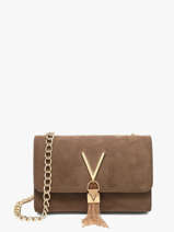 Sac Bandouli�re Divina Winter Valentino Marron divina winter VBSAO03C