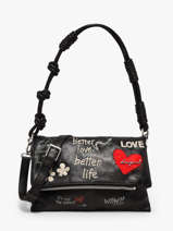 Sac Bandouli�re Wow Desigual Noir wow 26WAXP39